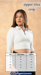 Revival Zipper Crop