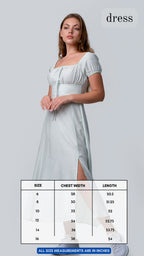 Alora Front Open Dress