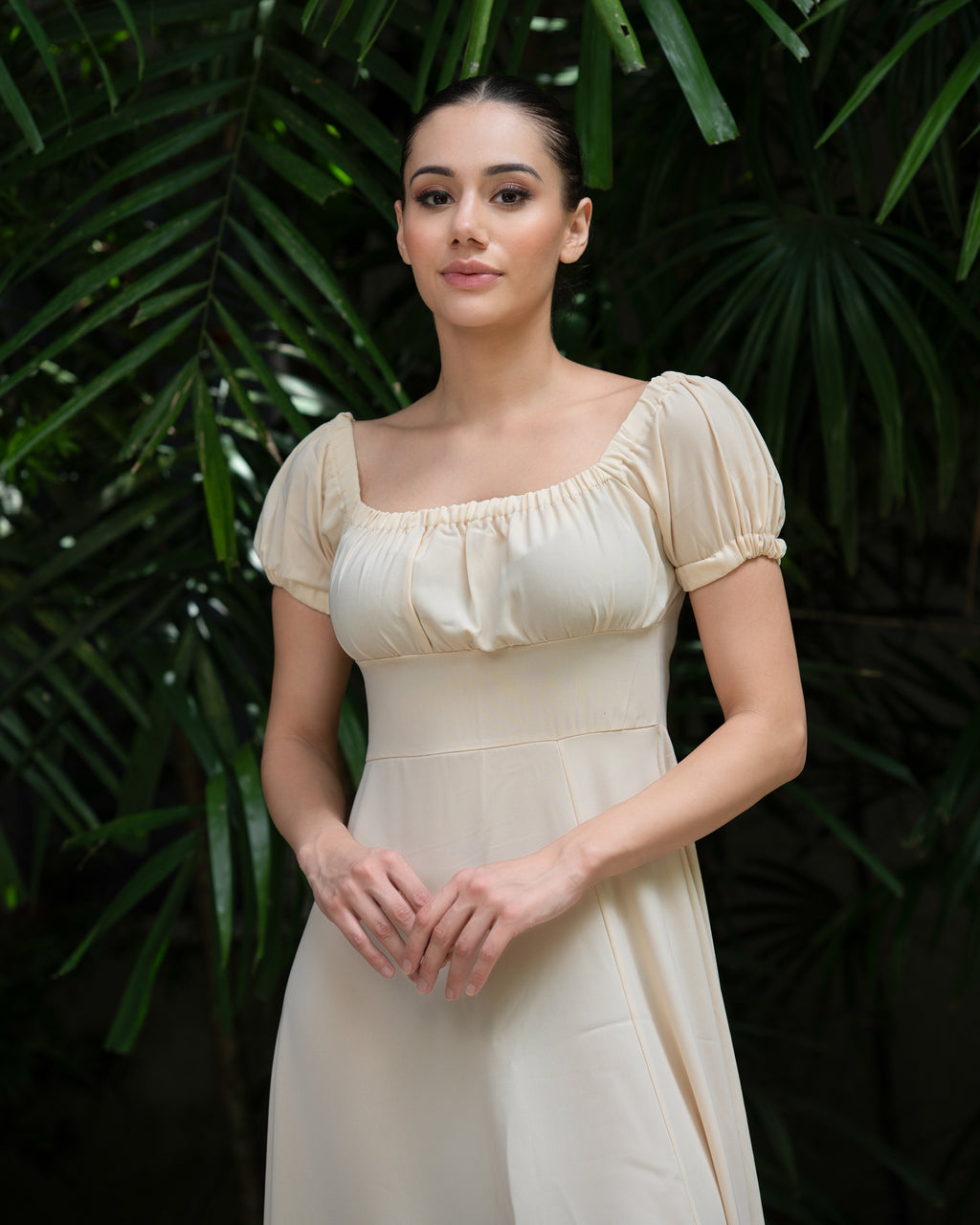 Alora Front Open Dress