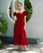 Alora Front Open Dress