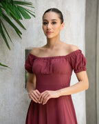 Alora Front Open Dress