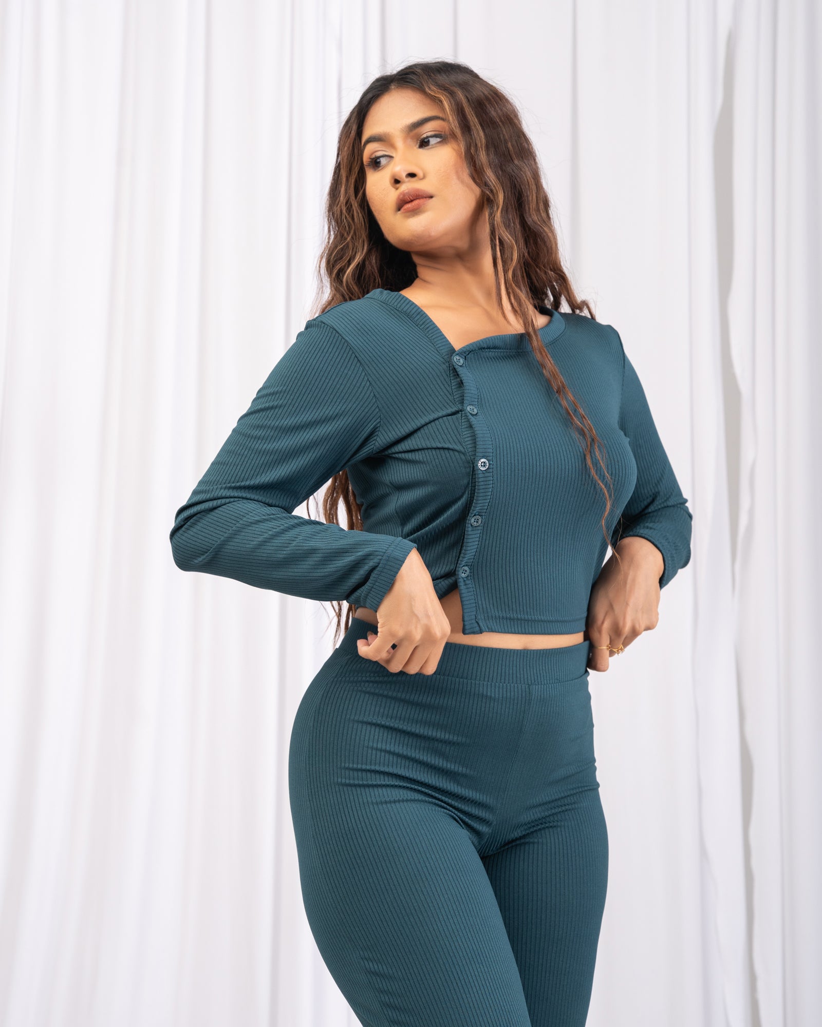 Classic Side Buttoned Top