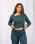 Classic Side Buttoned Top