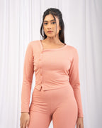 Classic Side Buttoned Top