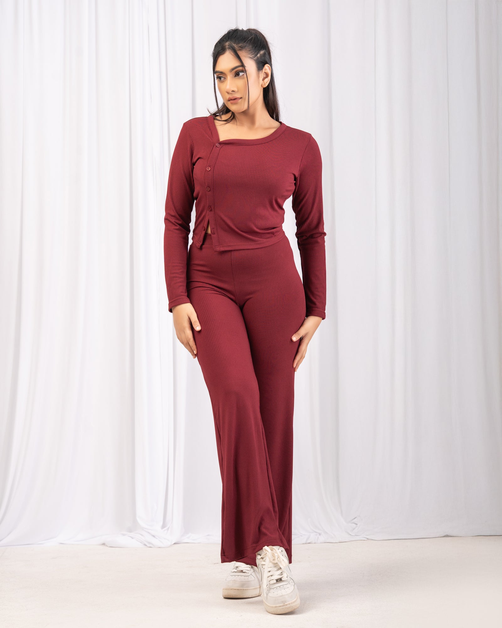 Classic Side Buttoned Top