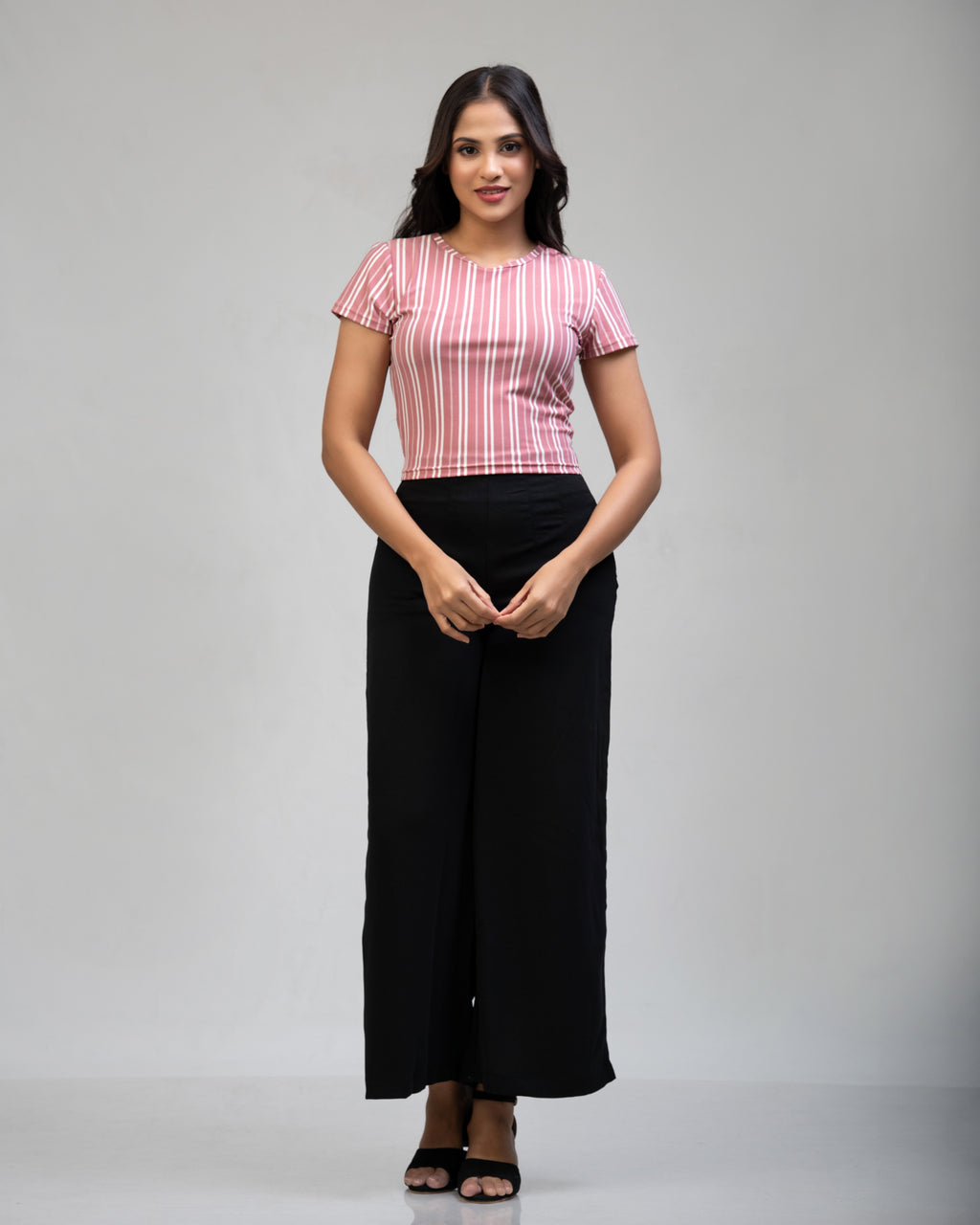 Aria Stripe Crop