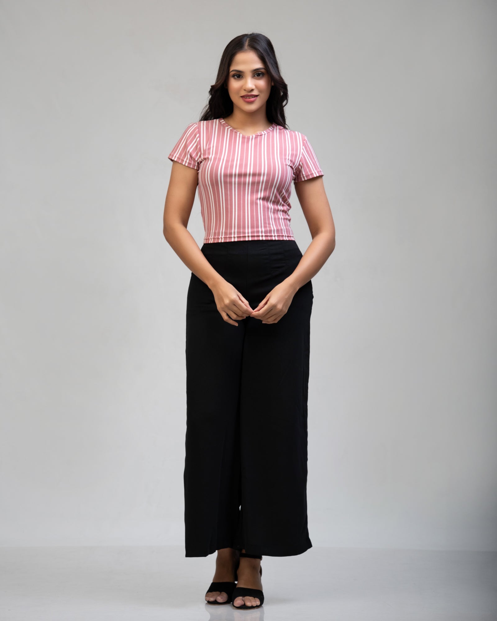 Aria Stripe Crop