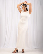 Classic Back Open Dress