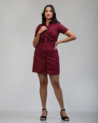 Mini Front Detailed Dress