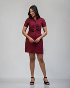 Mini Front Detailed Dress