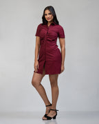 Mini Front Detailed Dress