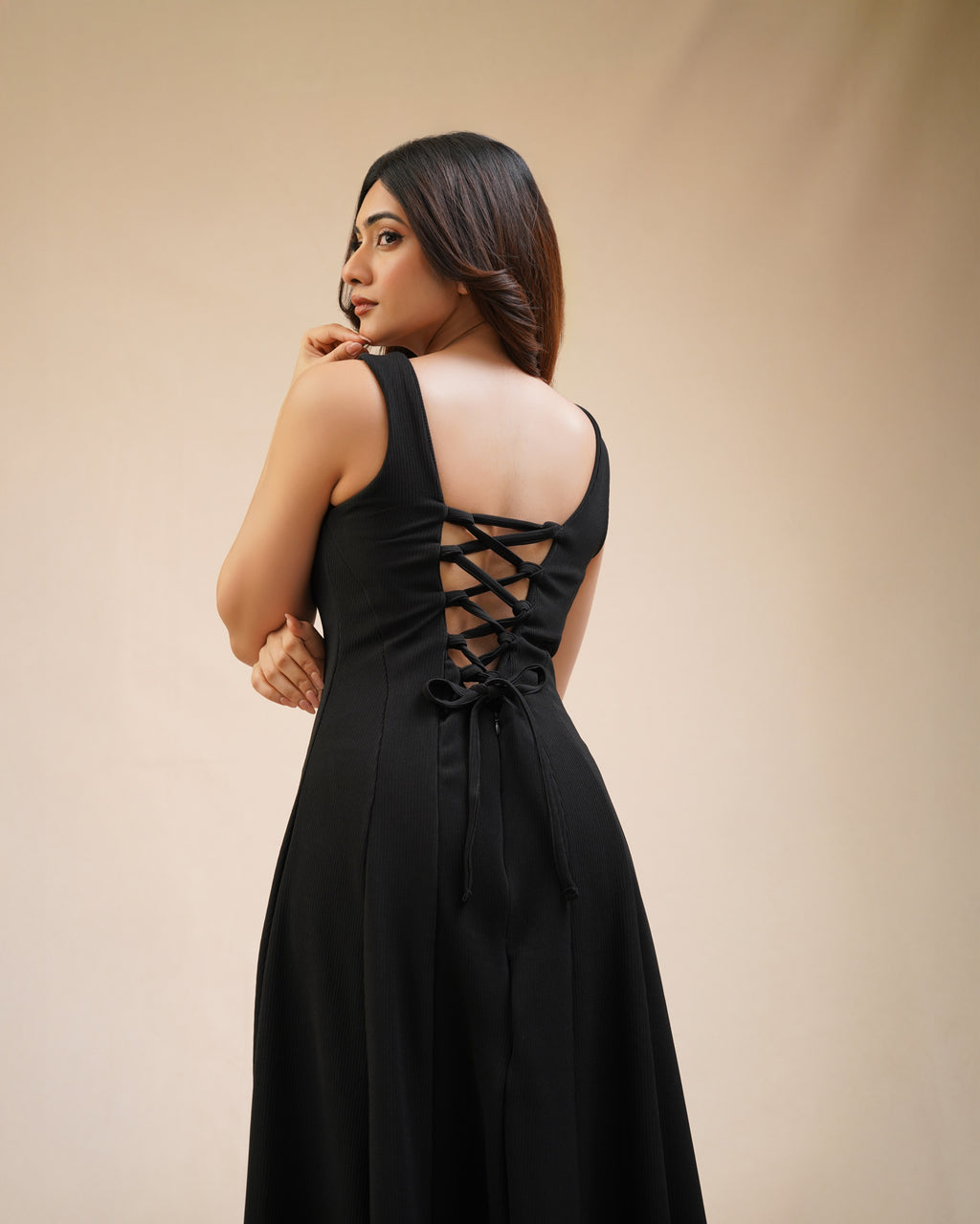 Lumière Cross Back Muse Dress