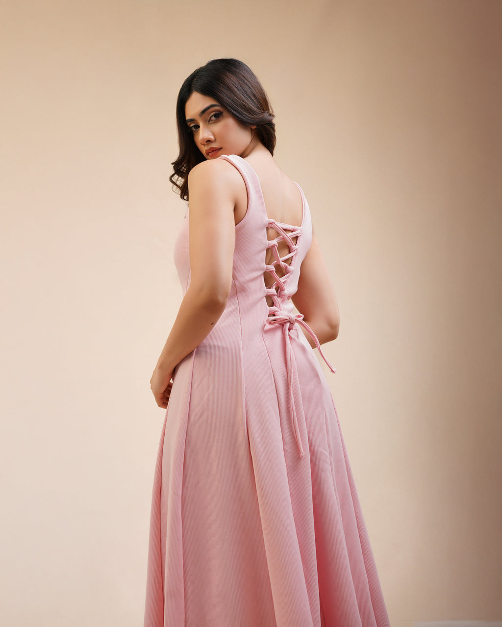 Lumière Cross Back Muse Dress