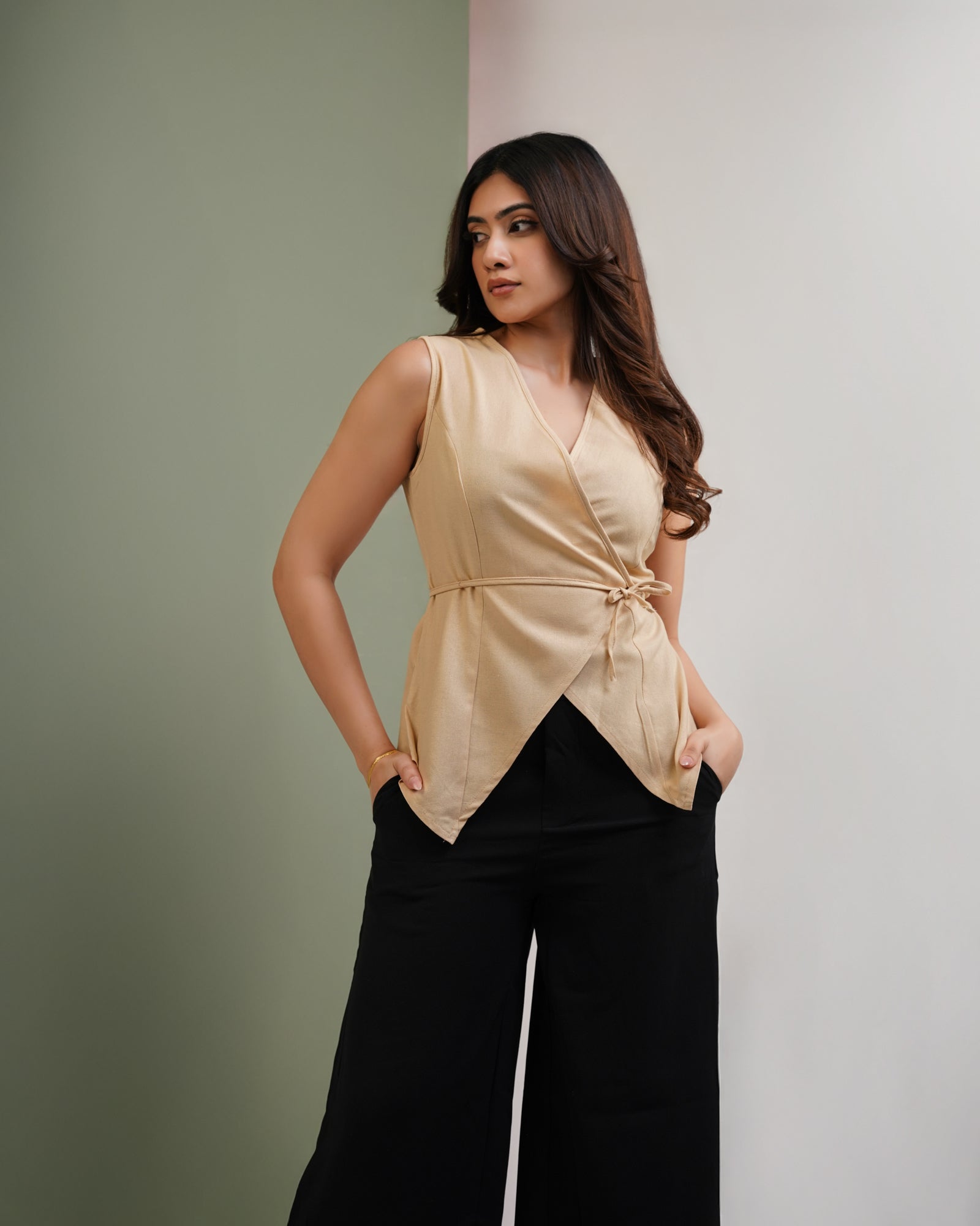 Lumière Wrap Top