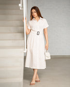 Polka Dot Sleek Dress