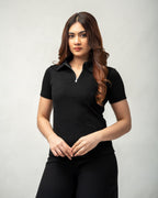 Zara zipper top