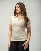 Zara zipper top