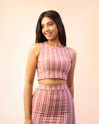 Candy Stripe Crop
