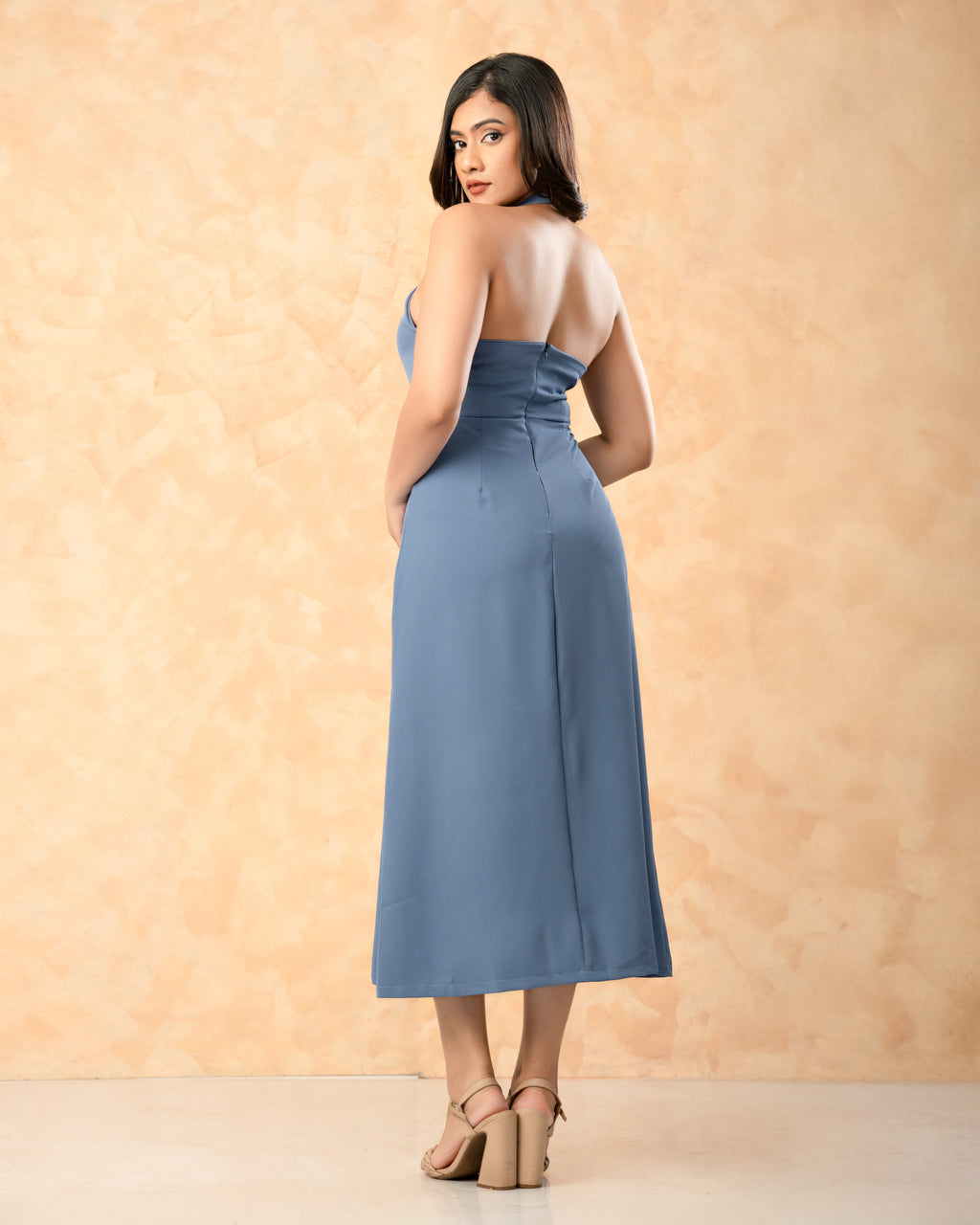 Halter Midi Dress