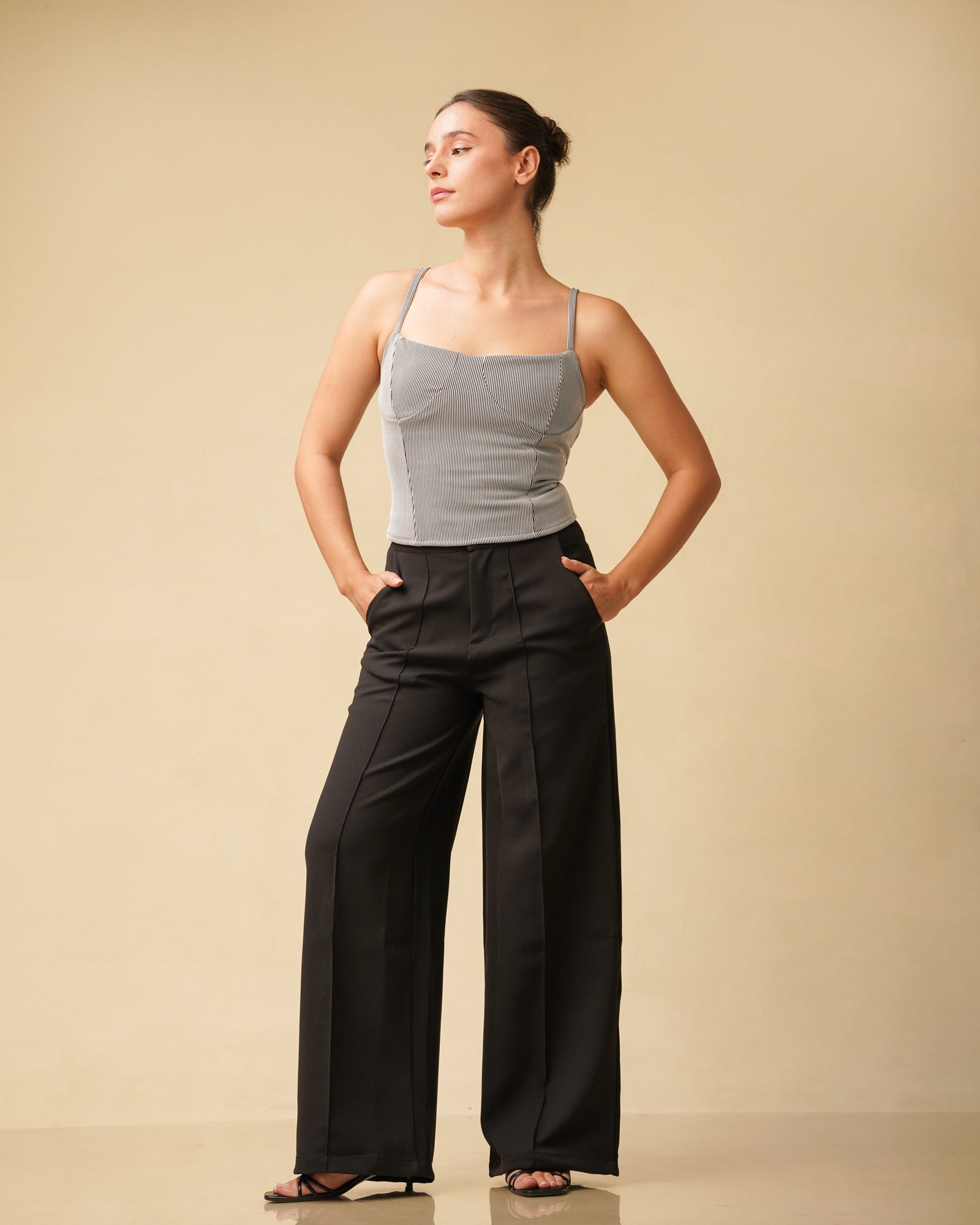 Etoffe Cross Tie Top