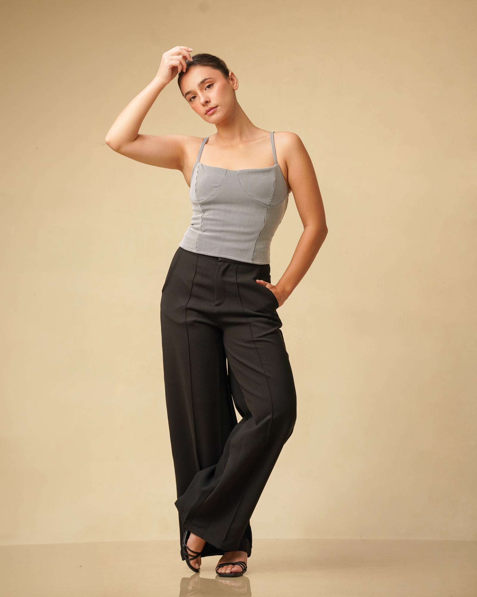 Etoffe Cross Tie Top