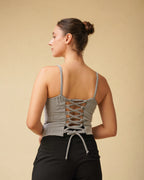 Etoffe Cross Tie Top
