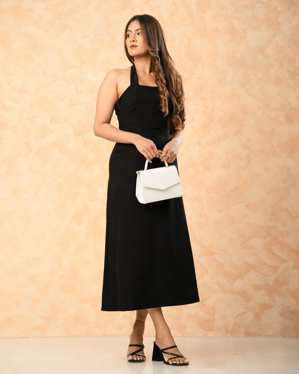 Buttoned Down Midi Dress