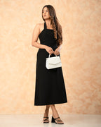 Buttoned Down Midi Dress