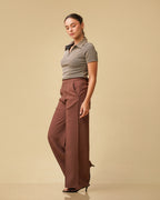 Etoffe Zipper Top