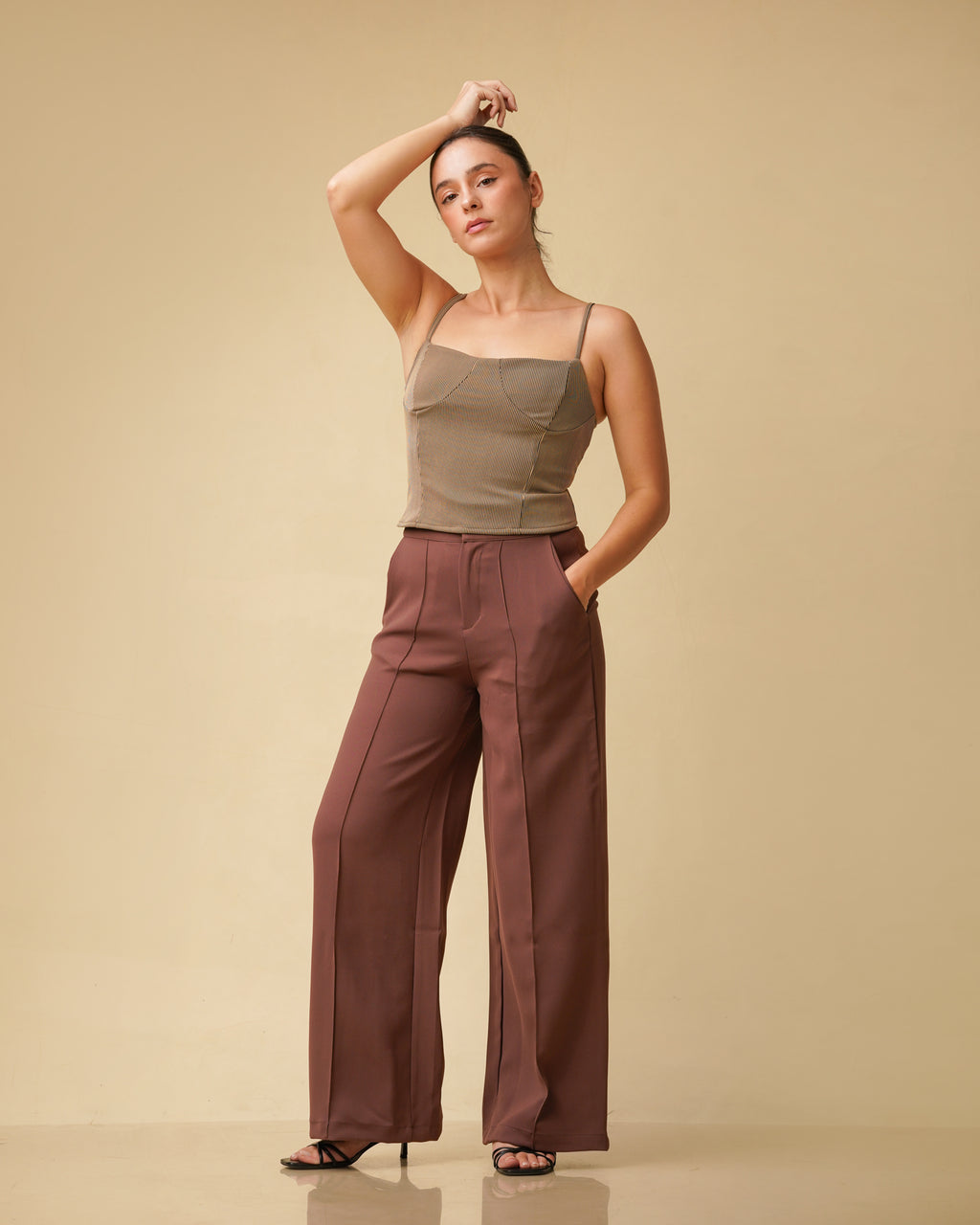 Etoffe Cross Tie Top