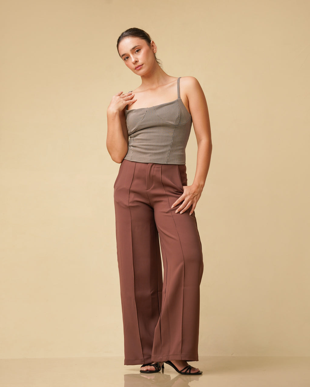Etoffe Cross Tie Top