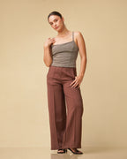 Etoffe Cross Tie Top