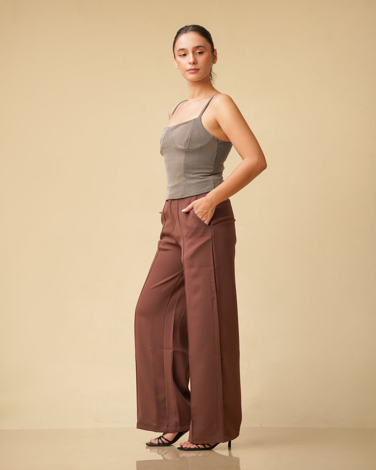 Etoffe Cross Tie Top