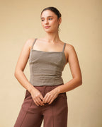 Etoffe Cross Tie Top