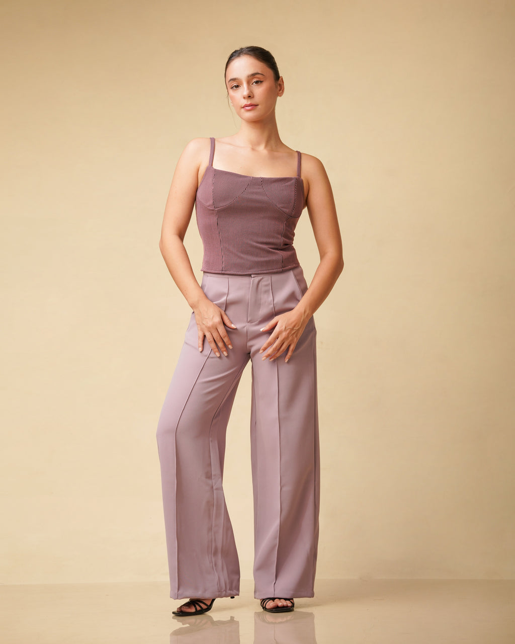 Etoffe Cross Tie Top