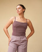 Etoffe Cross Tie Top