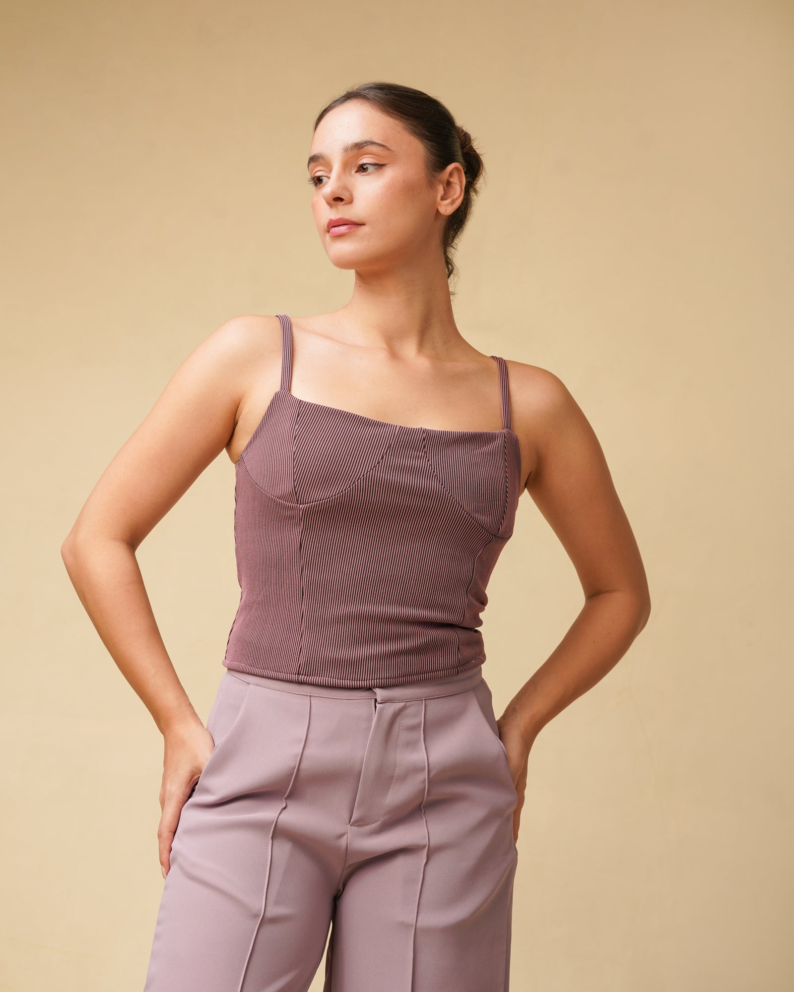 Etoffe Cross Tie Top