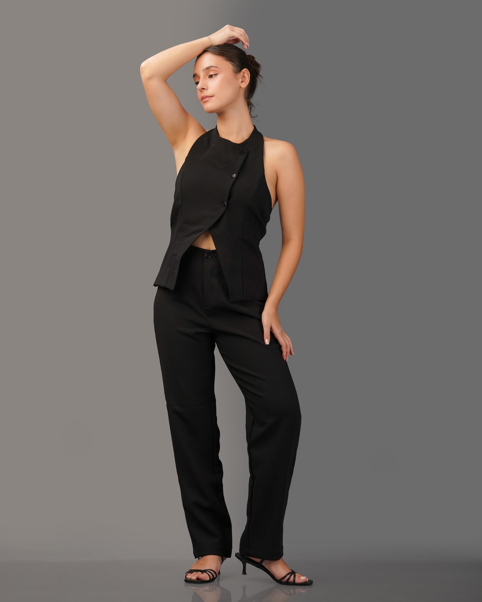 Etoffe Side Buttoned Waistcoat