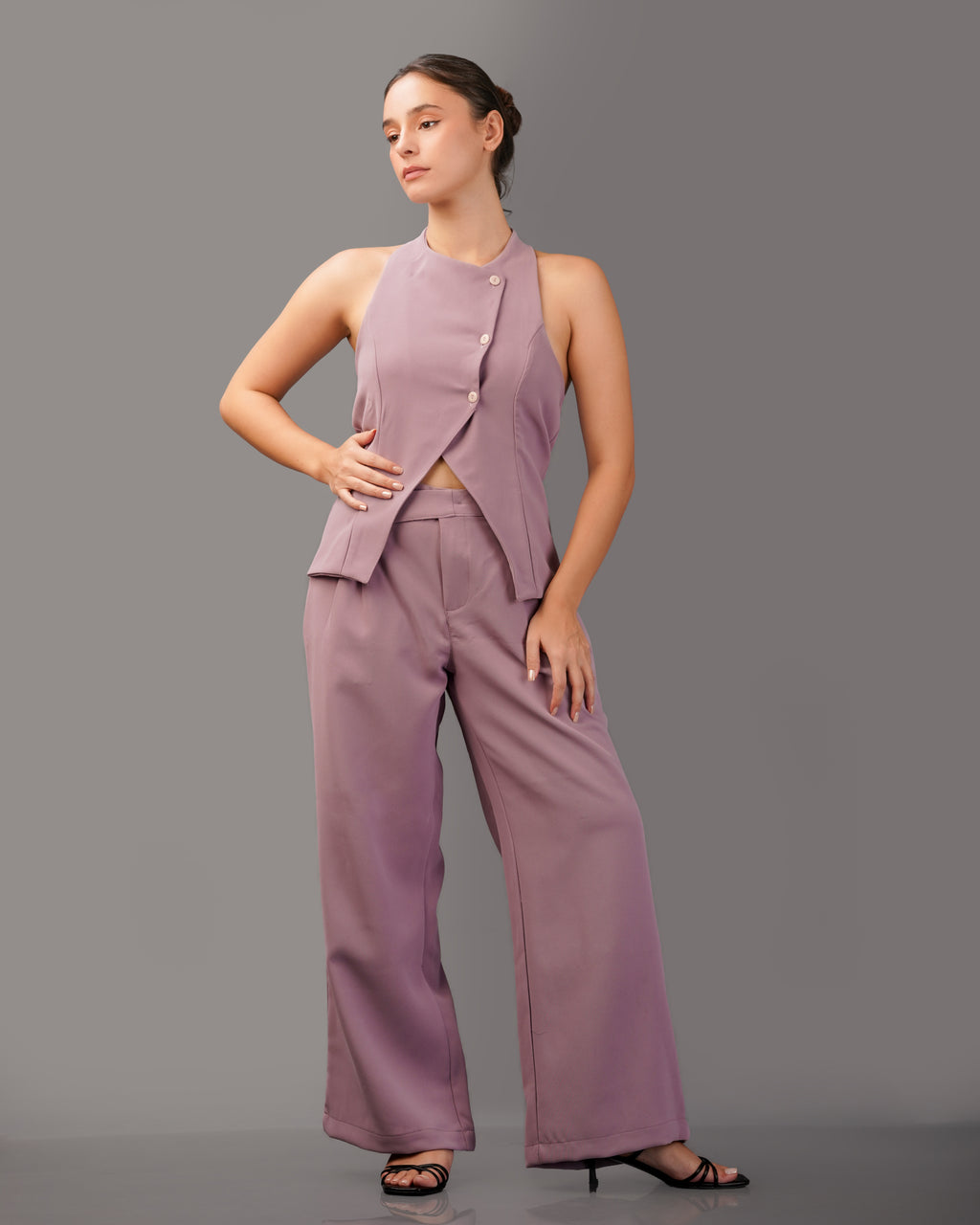 Etoffe Side Buttoned Waistcoat