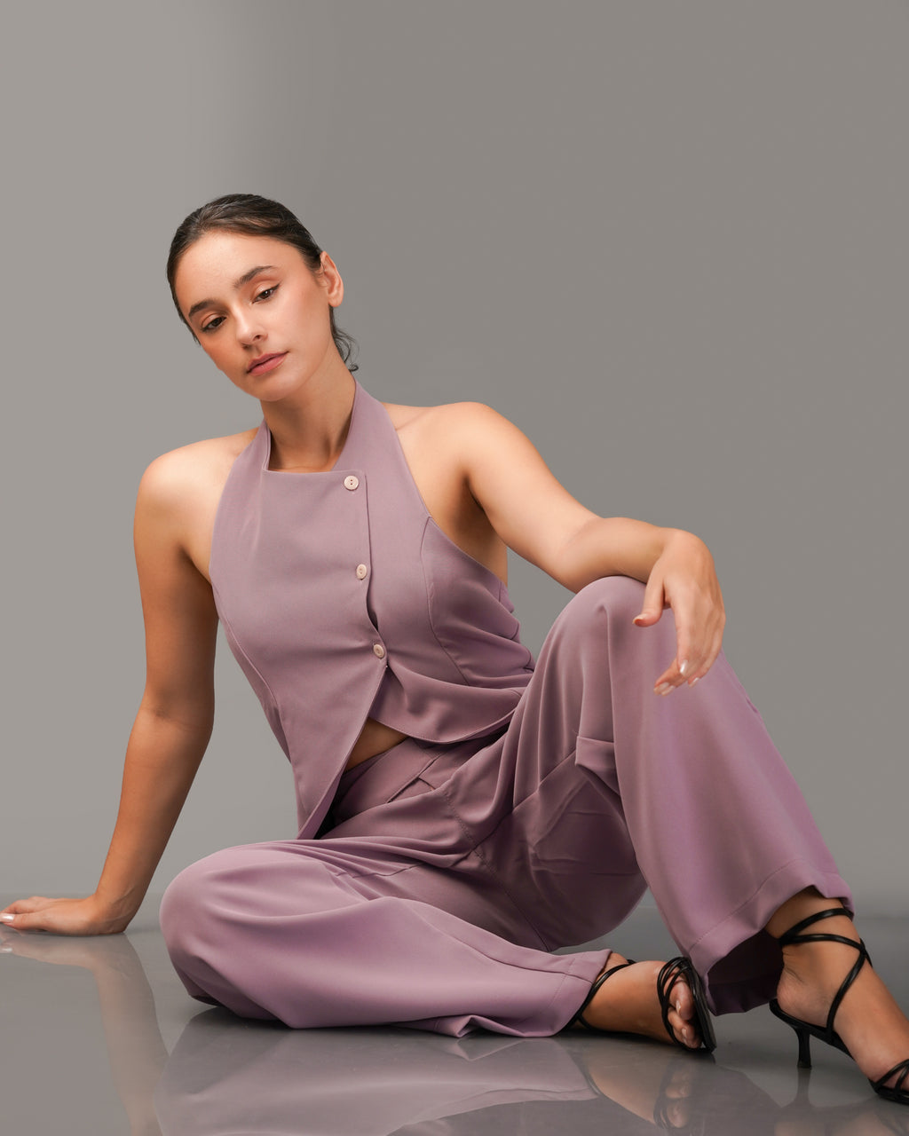 Etoffe Side Buttoned Waistcoat