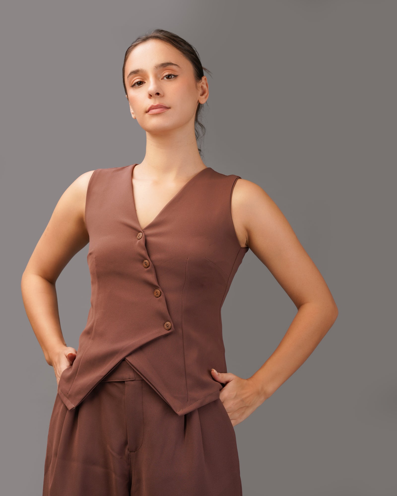 Esme Sleeveless Waistcoat