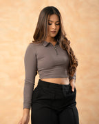 Revival Zipper Crop