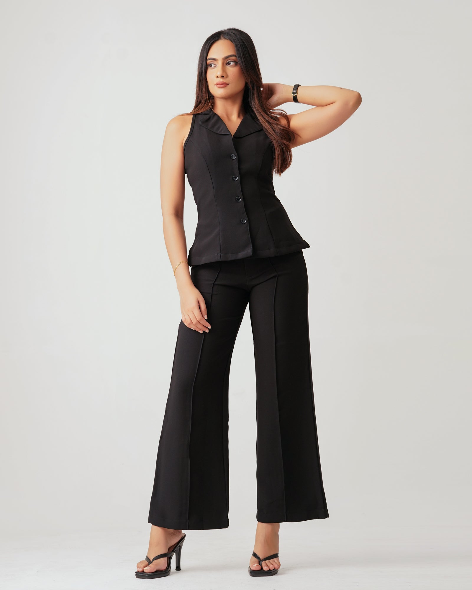 Meli Collared Waistcoat