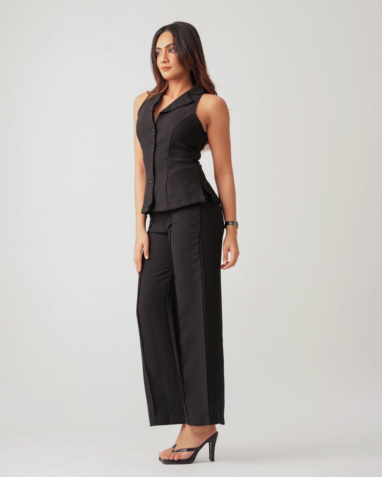 Meli Collared Waistcoat