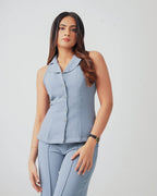 Meli Collared Waistcoat