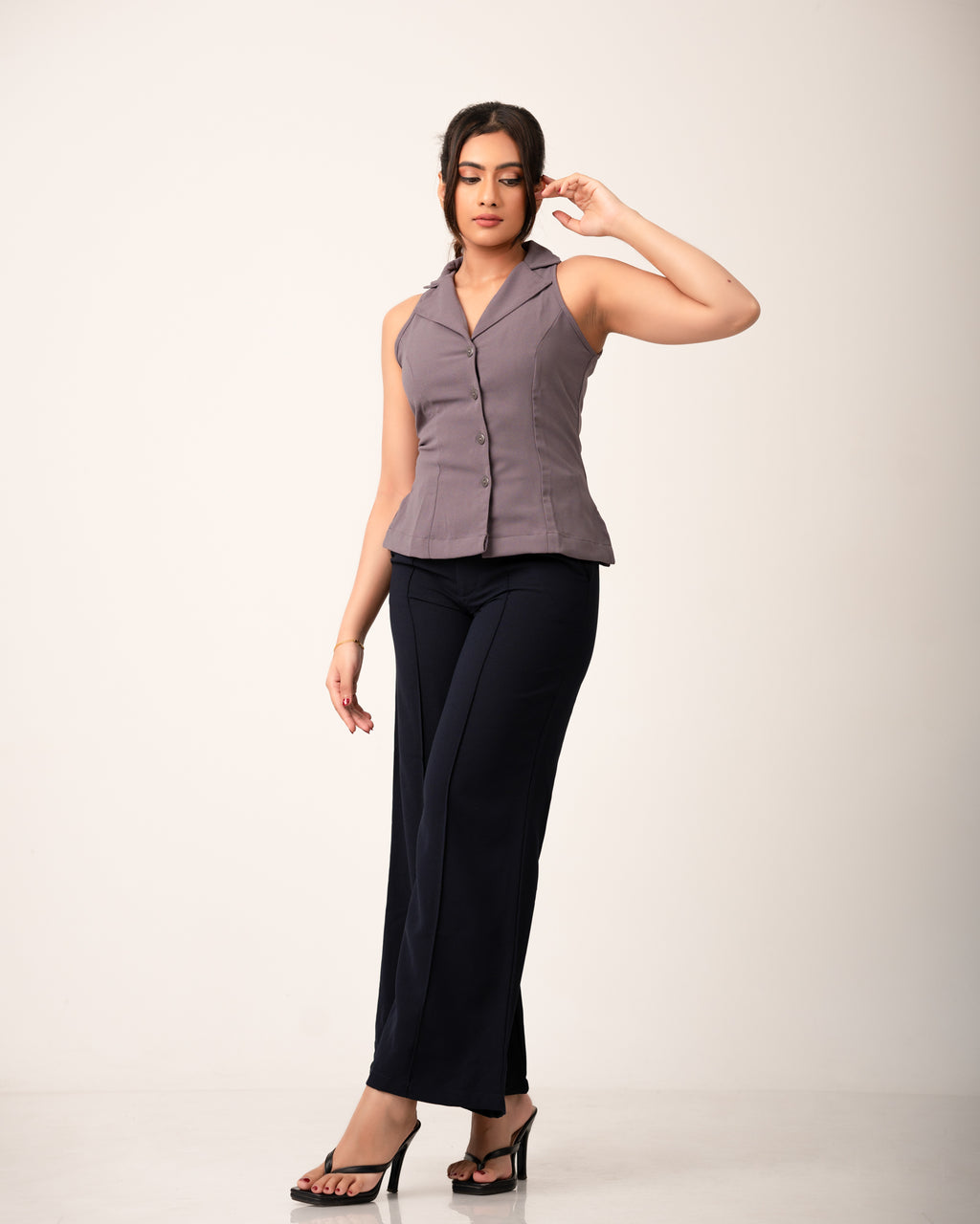Meli Collared Waistcoat