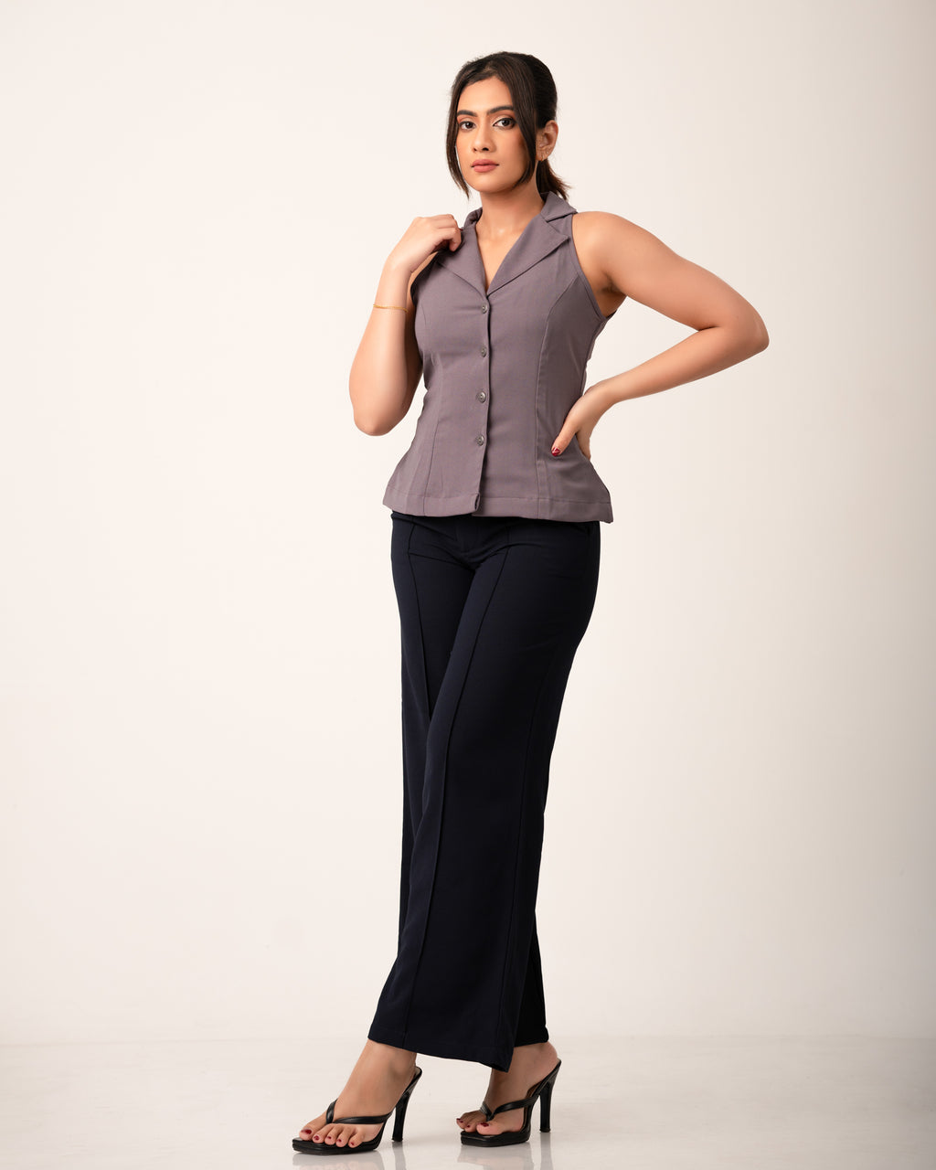 Meli Collared Waistcoat