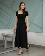 Alora Front Open Dress