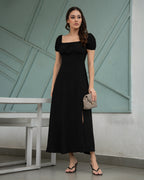 Alora Front Open Dress