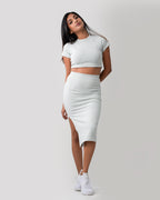 Eleni Side Slit Skirt